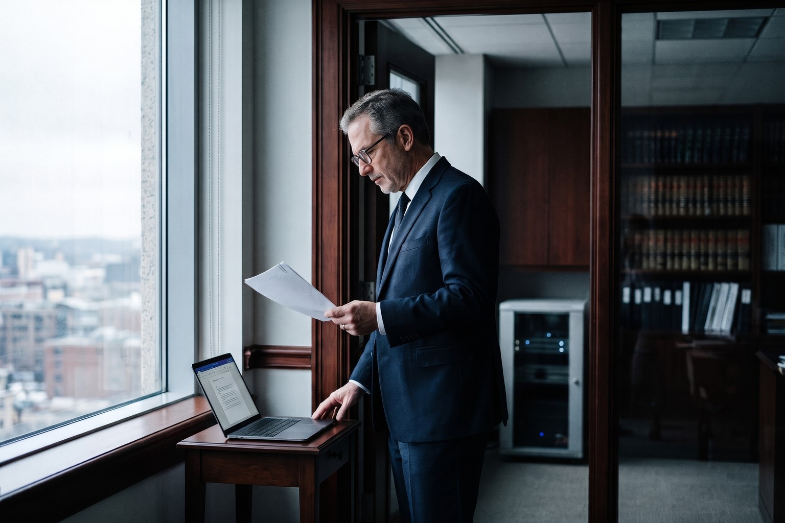 Partner at a US law firm weighing a packaged legal AI product against a private deployment on the firm's own servers