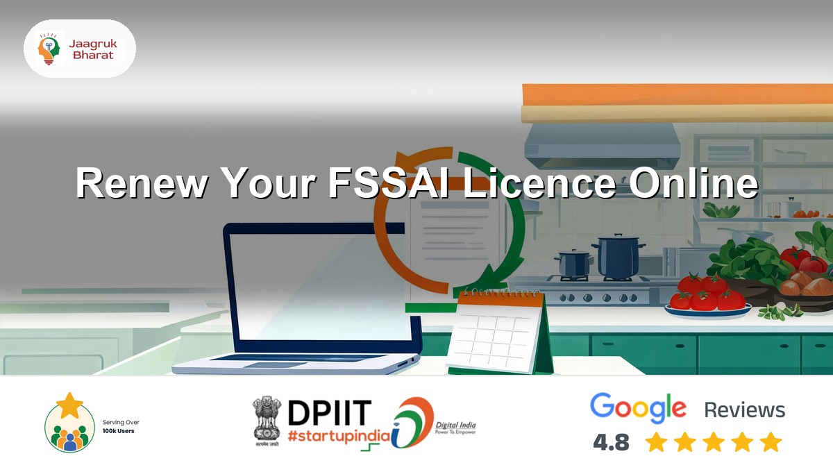 How to renew an FSSAI licence online on FoSCoS - Jaagruk Bharat guide