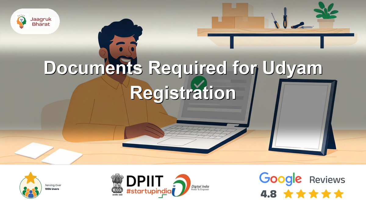 Documents required for Udyam MSME registration - Jaagruk Bharat guide