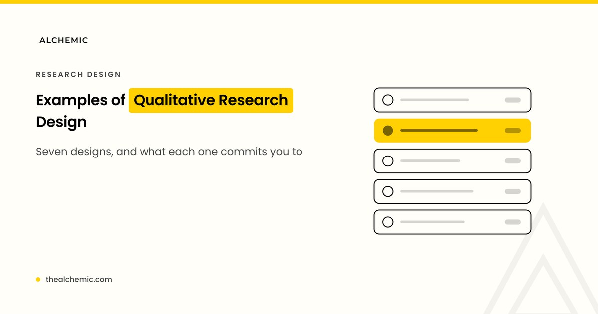 Examples of qualitative research design covering phenomenology, ethnography, grounded theory, case study and narrative inquiry
