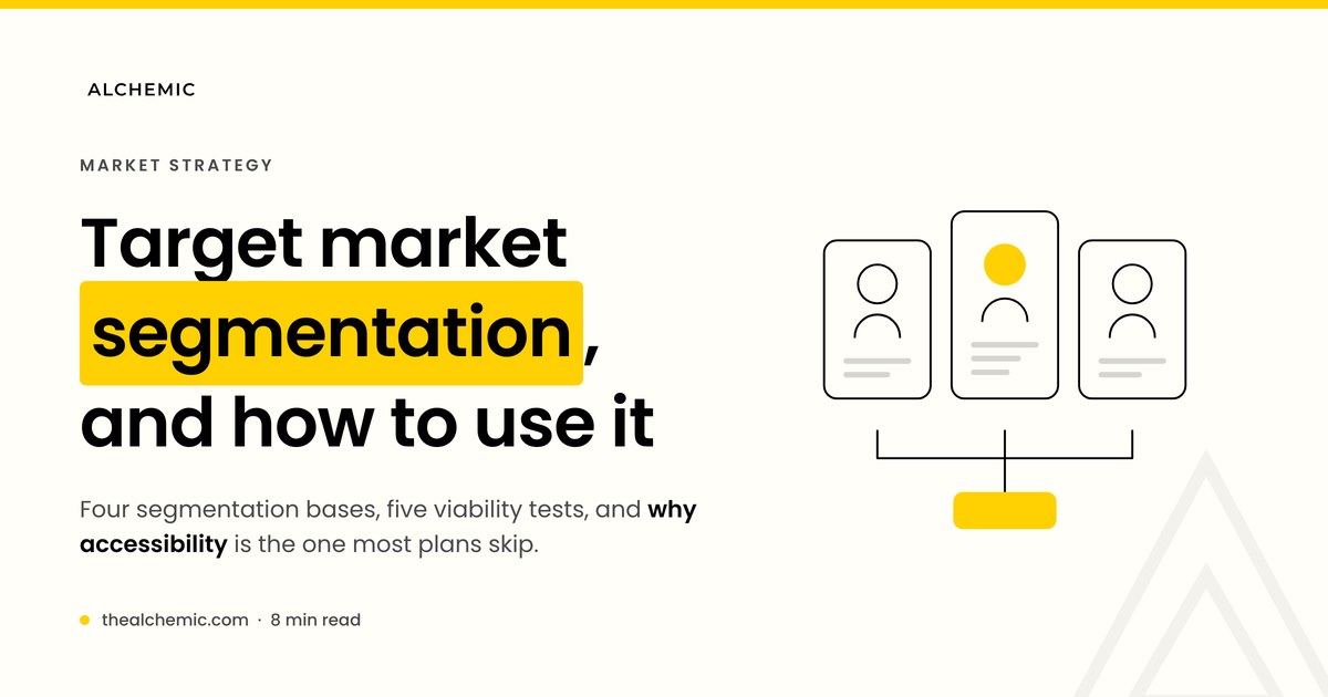 Target Market Segmentation and How to Use It in 2026